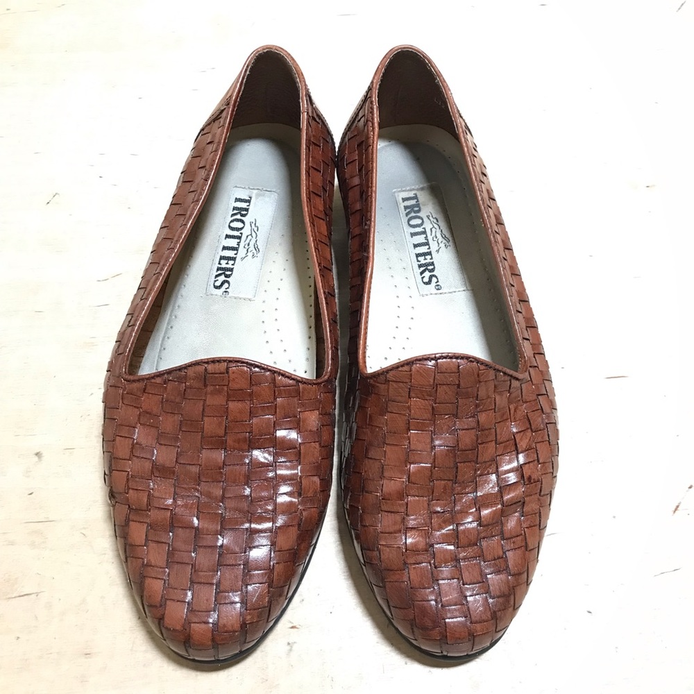 Trotters Liz Women’s Shoes Loafer Brown Size 6.5